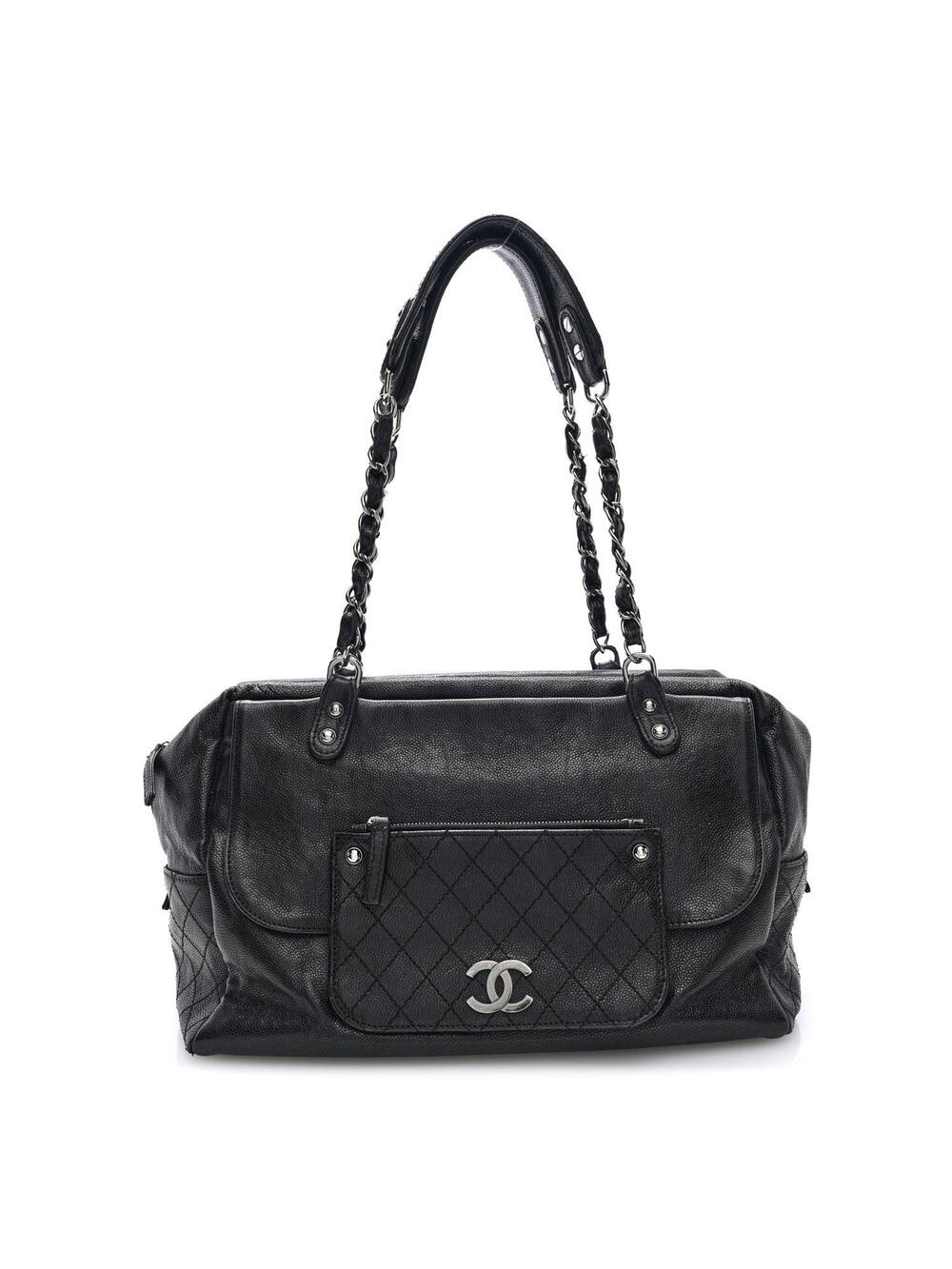 Chanel Glazed Caviar Pocket In The City #365029C18B